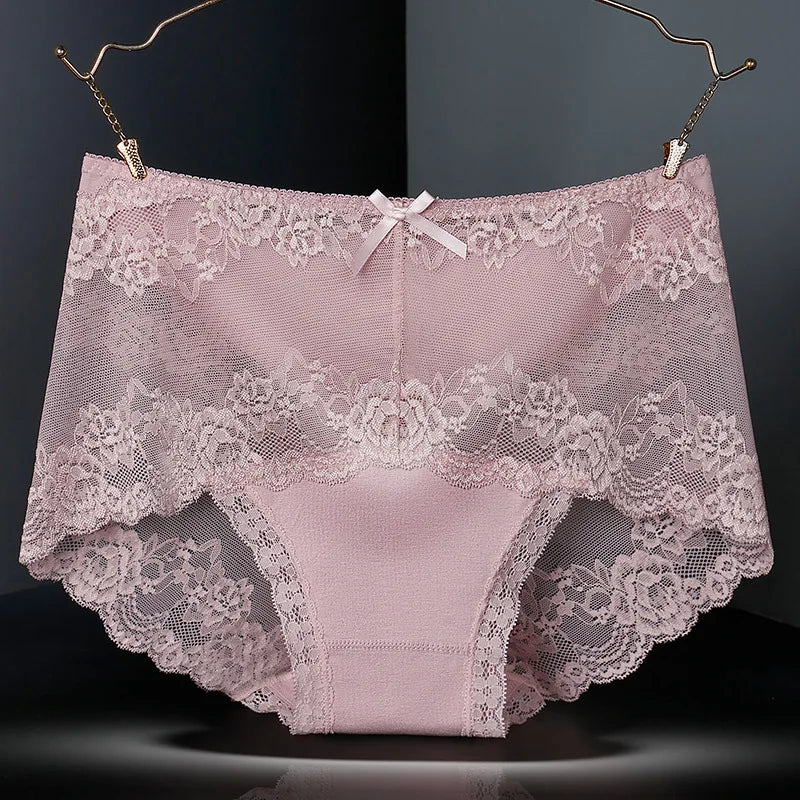 Chemise de Nuit en Dentelle Transparente Grande Taille Sexy