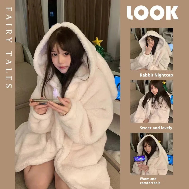 Peignoir d'hiver Élégant