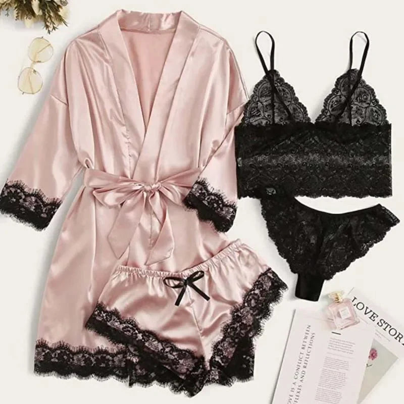 Peignoir en Dentelle Sexy #3