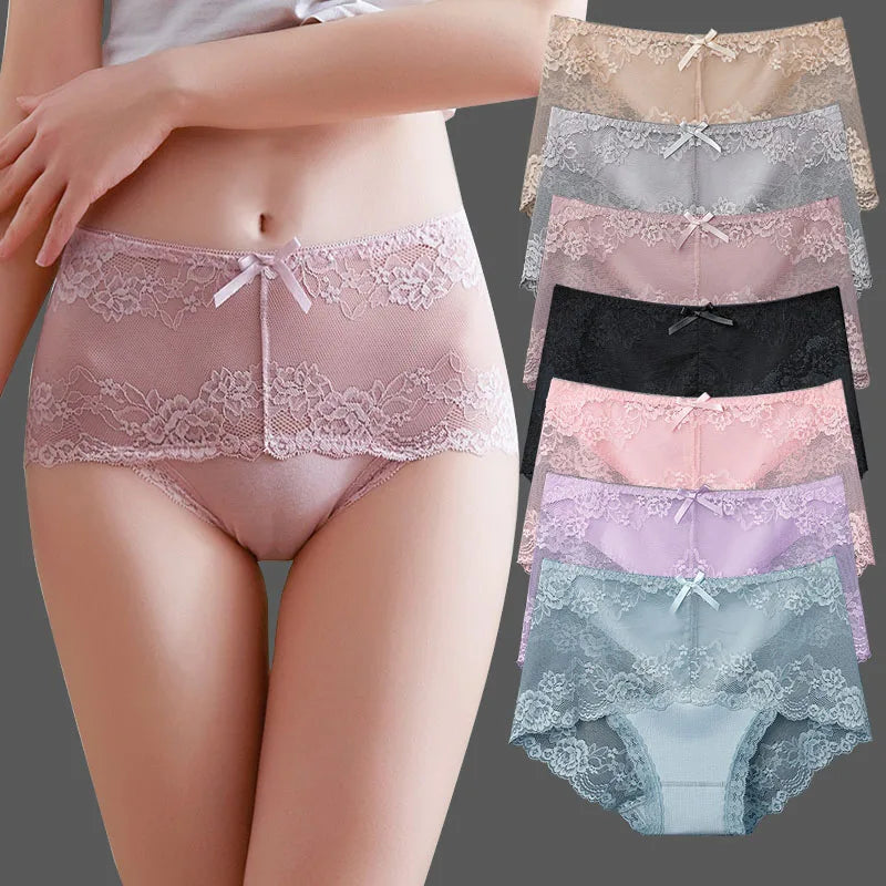 Chemise de Nuit en Dentelle Transparente Grande Taille Sexy