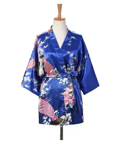 Kimono en Satin de Soie Japonais
