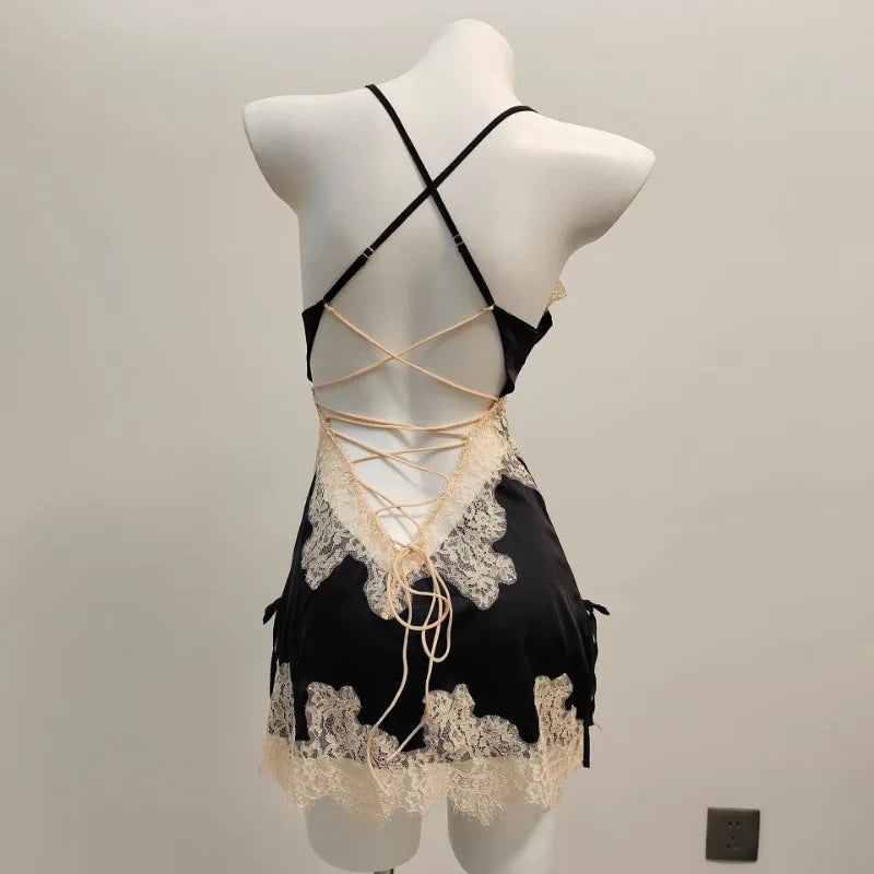 Ensemble Pyjama en Dentelle Sexy
