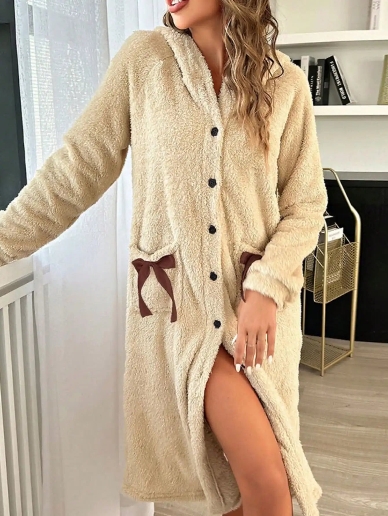 Peignoir en Polaire d'hiver