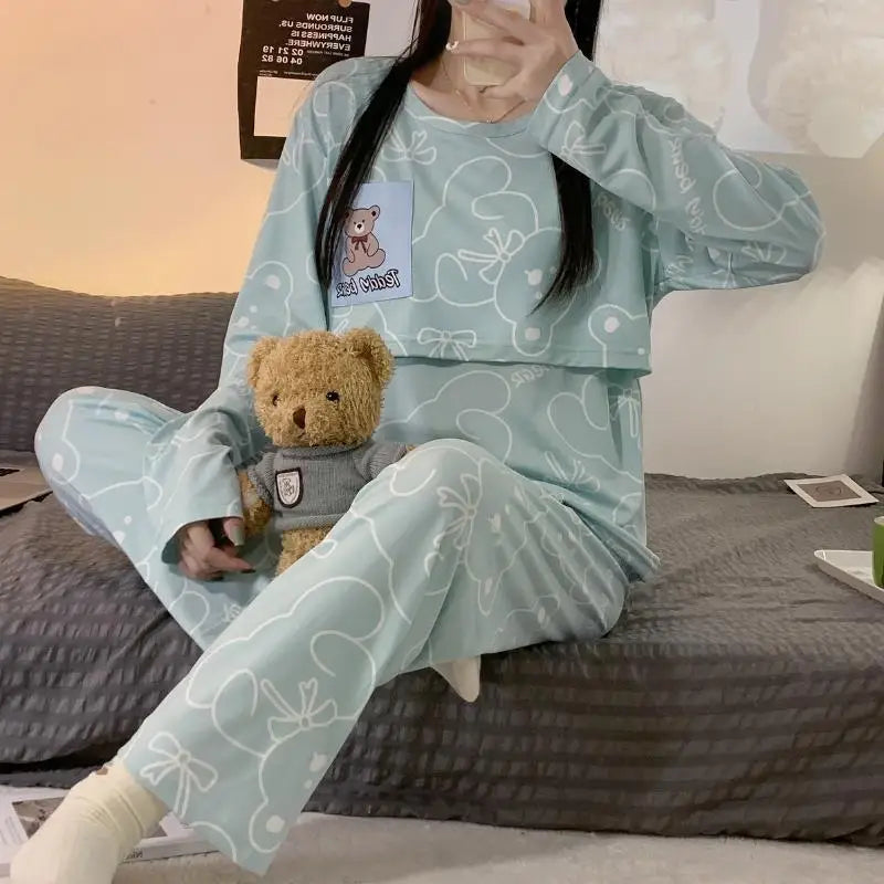 Ensemble Pyjama Automne/hiver de Maternité