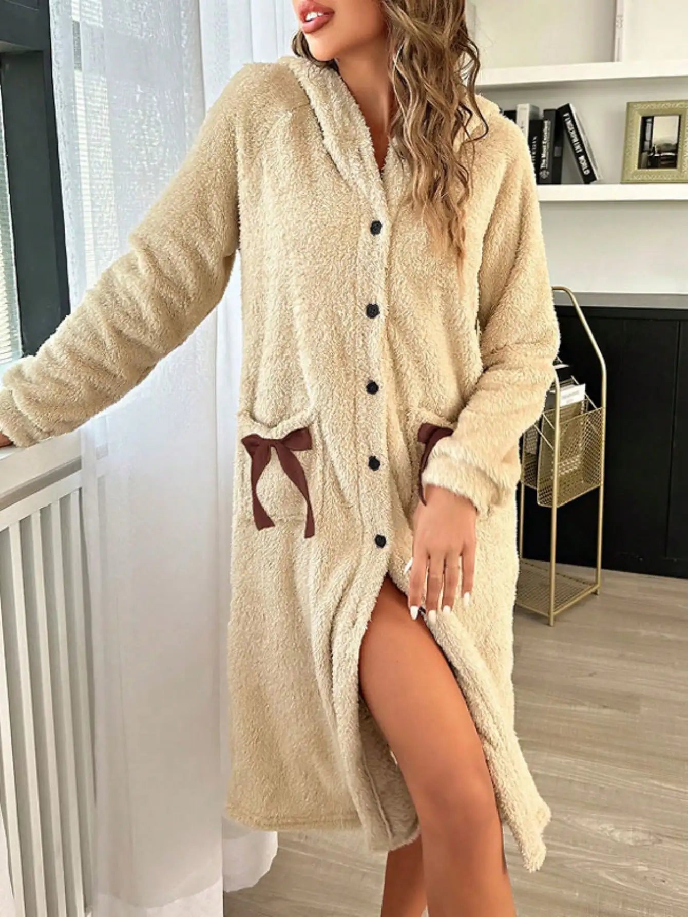 Peignoir en Polaire d'hiver