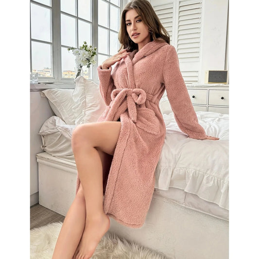 Peignoir à Capuche