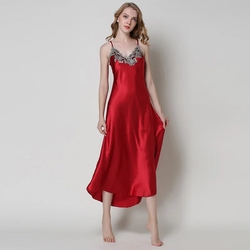Chemise de Nuit en Dentelle Sexy