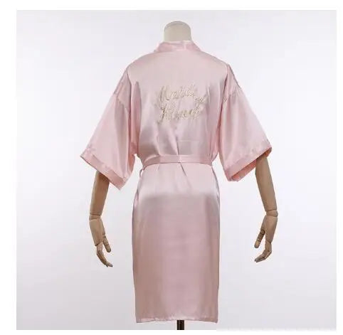Peignoir de Mariée Élégant