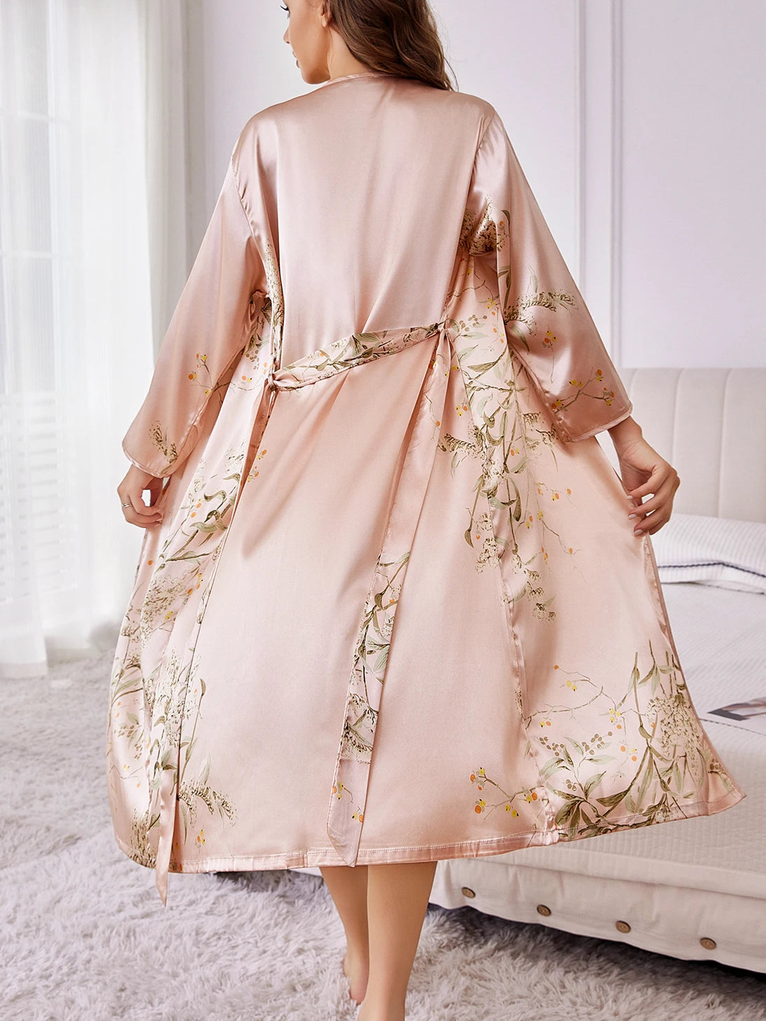 Ensemble Pyjama en Satin de Soie