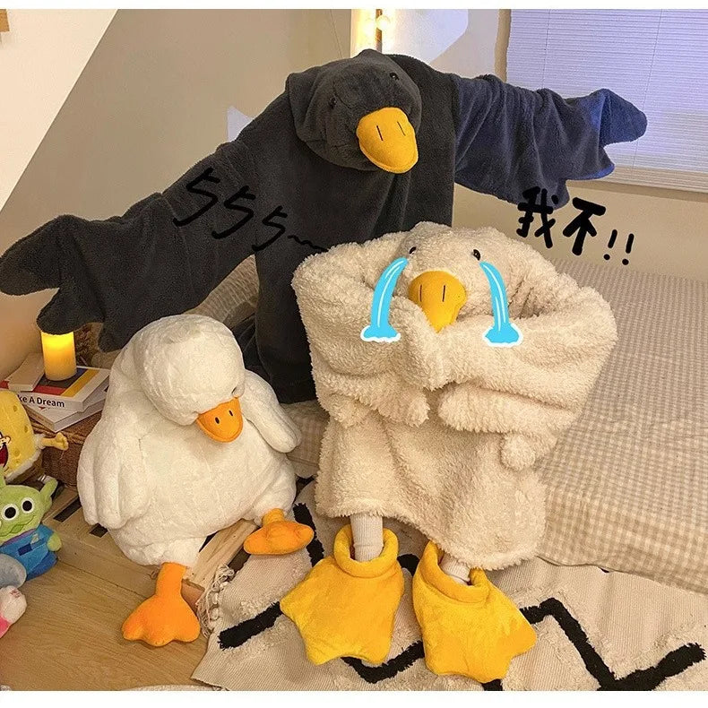 Chemise de Nuit à Capuche Couple
