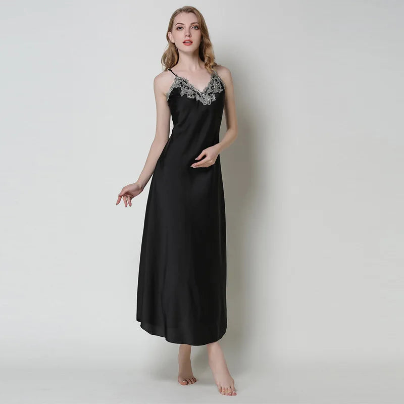 Chemise de Nuit en Dentelle Sexy
