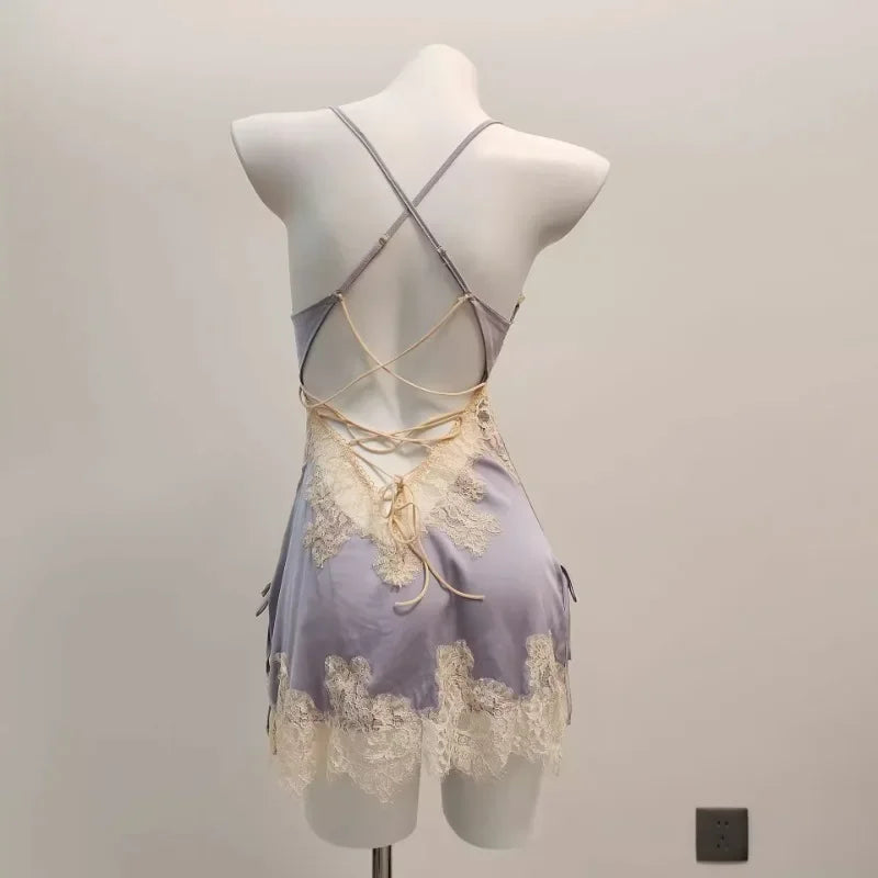 Ensemble Pyjama en Dentelle Sexy