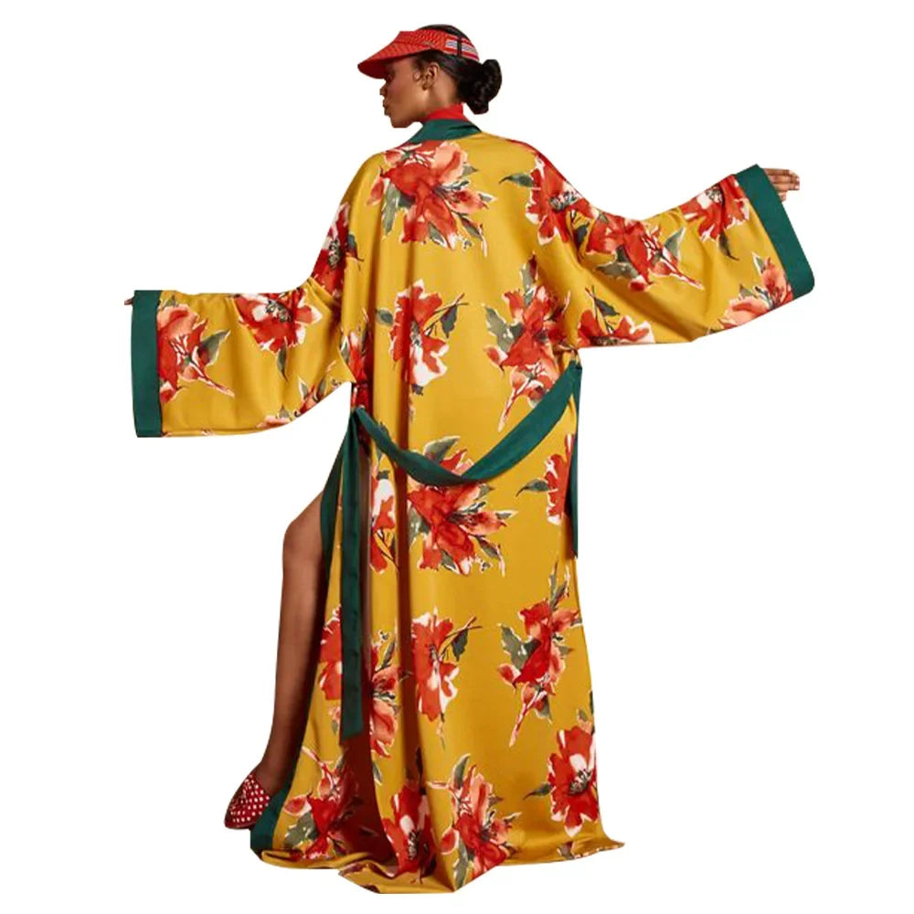 Kimono Traditionnel Élégant