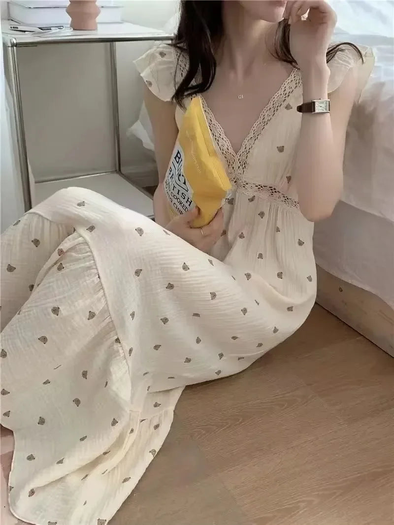 Ensemble Pyjama d'été Élégant