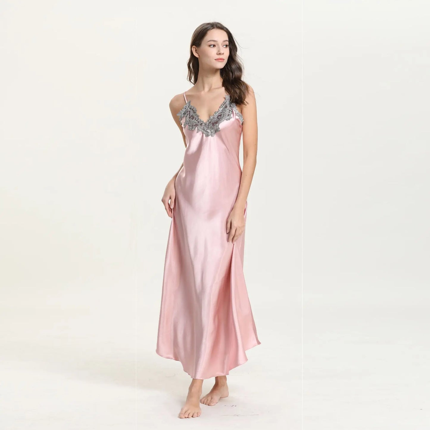 Chemise de Nuit en Dentelle Sexy